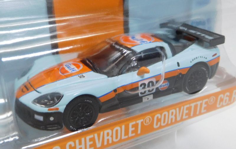 画像: 2017 GREENLIGHT MIJO EXCLUSIVE 【"GULF" 2009 CHEVROLET CORVETTE C6.R】 LT.BLUE-ORANGE-BLACK/RR