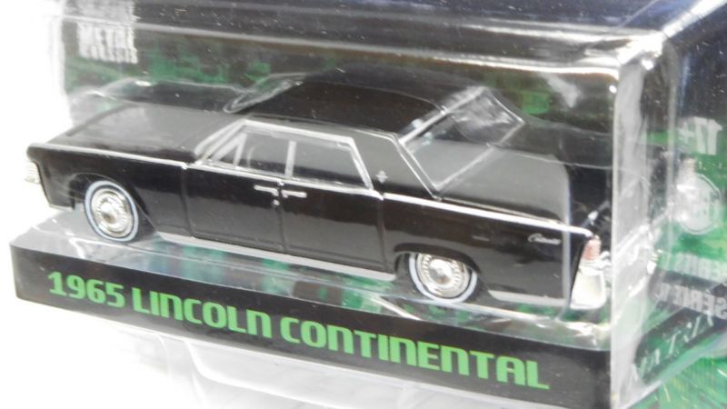 画像: 2017 GREENLIGHT HOLLYWOOD SERIES 17 【1965 LINCOLN CONTINENTAL】 BLACK/RR (MATRIX) 