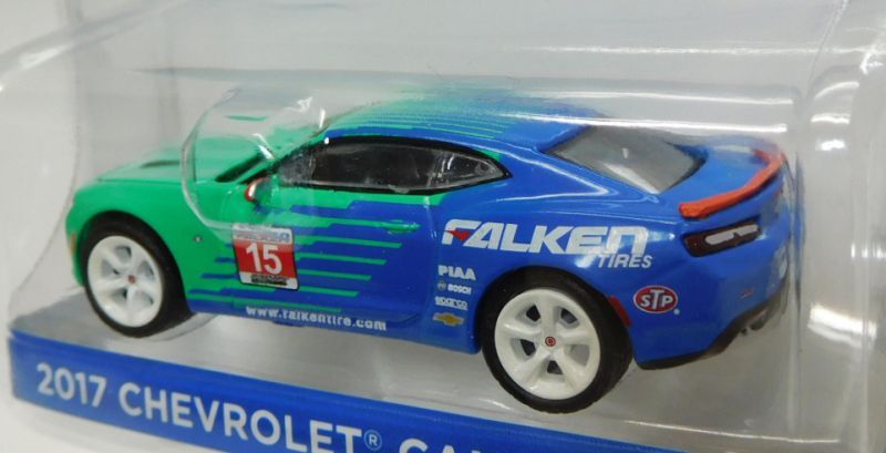 画像: 2017 GREENLIGHT HOBBY EXCLUSIVE 【2017 CHEVROLET CAMARO SS】 BLUE/RR (FALKEN TIRES)