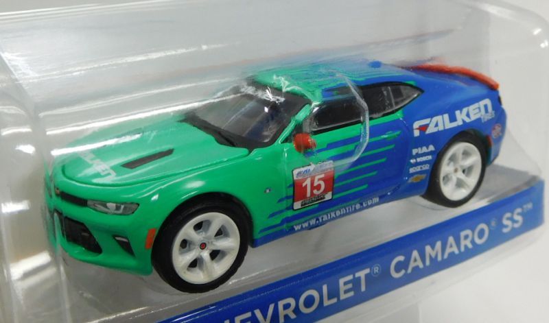 画像: 2017 GREENLIGHT HOBBY EXCLUSIVE 【2017 CHEVROLET CAMARO SS】 BLUE/RR (FALKEN TIRES)