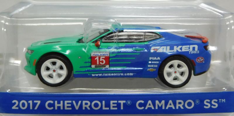 画像: 2017 GREENLIGHT HOBBY EXCLUSIVE 【2017 CHEVROLET CAMARO SS】 BLUE/RR (FALKEN TIRES)