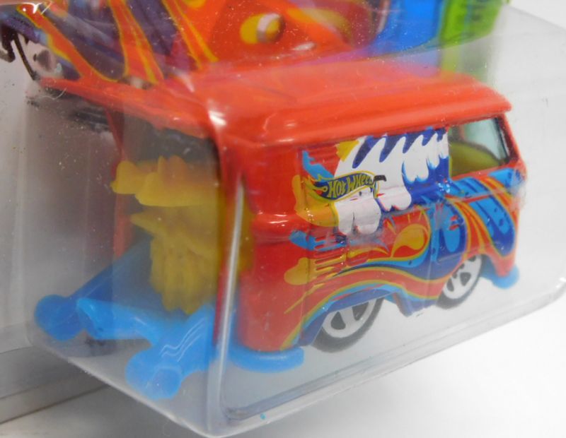 画像: 【VOLKSWAGEN KOOL KOMBI】　RED/5SP(インターナショナル・ショートカード）