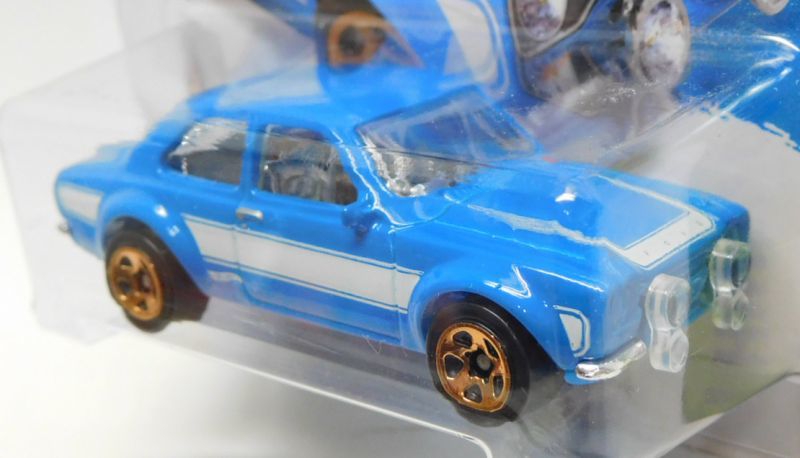 画像: 【"FAST & FURIOUS" '70 FORD ESCORT RS1600】　LT.BLUE/5SP (NEW CAST)(インターナショナル・ショートカード）