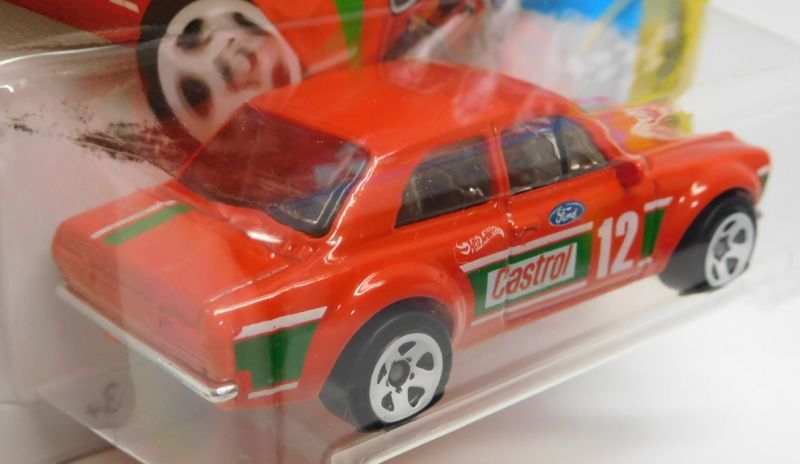 画像: 【'70 FORD ESCORT RS1600】 RED/5SP (CASTROL) (インターナショナル・ショートカード）