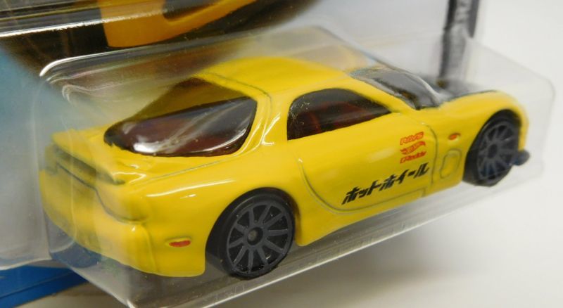 画像: 【'95 MAZDA RX-7】 YELLOW/10SP (ホットウィールTAMPO)(インターナショナル・ショートカード）