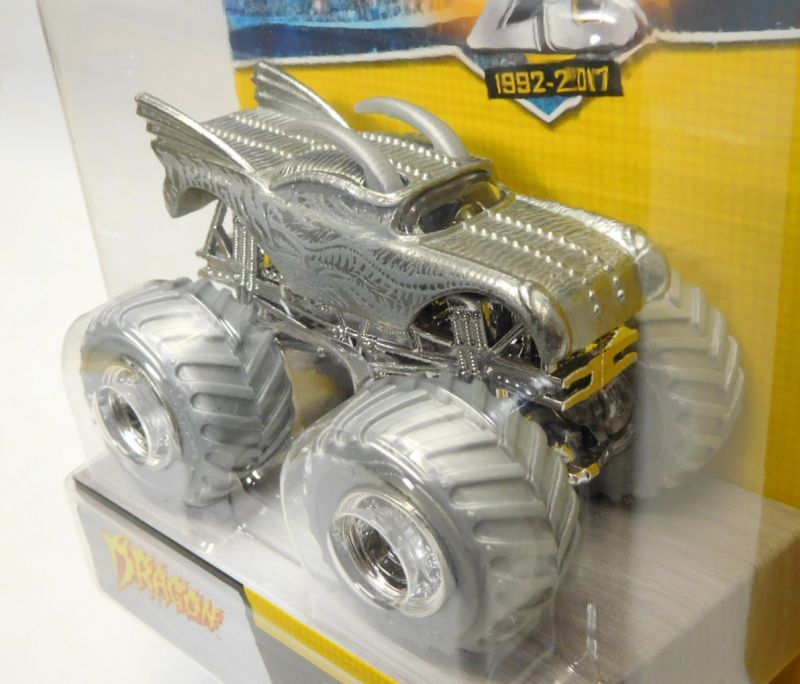 画像: 2017 MONSTER JAM 25th SILVER COLLECTION 【DRAGON】 SILVER (予約不可）