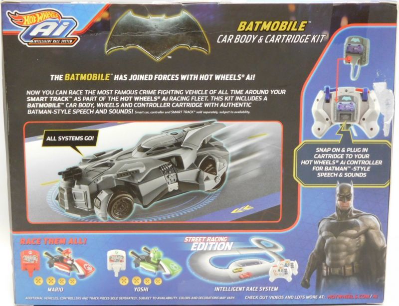 画像: 2017 HOT WHEELS Ai 【"BATMAN v SUPERMAN" BATMOBILE CAR BODY & CARTRIDGE KIT】(Ai用のカスタムパーツです。※これだけでは遊べません)