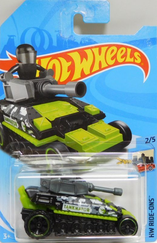 画像1: 2018 TREASURE HUNTS 【TANKNATOR】BLACK-LT.GREEN/PR5-OR6SP