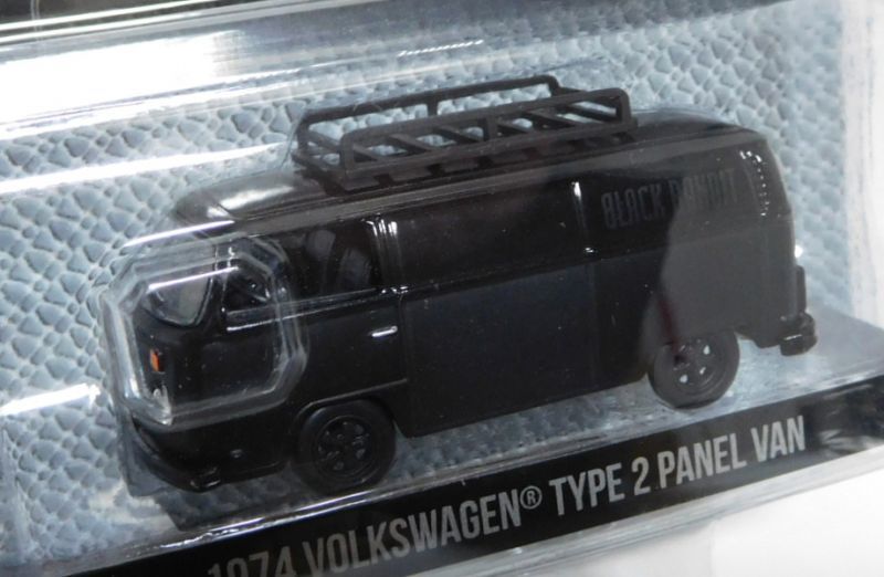 画像: 2017 GREENLIGHT BLACK BANDIT SERIES18 【1974 VOLKSWAGEN TYPE 2 PANEL VAN】 BLACK/RR