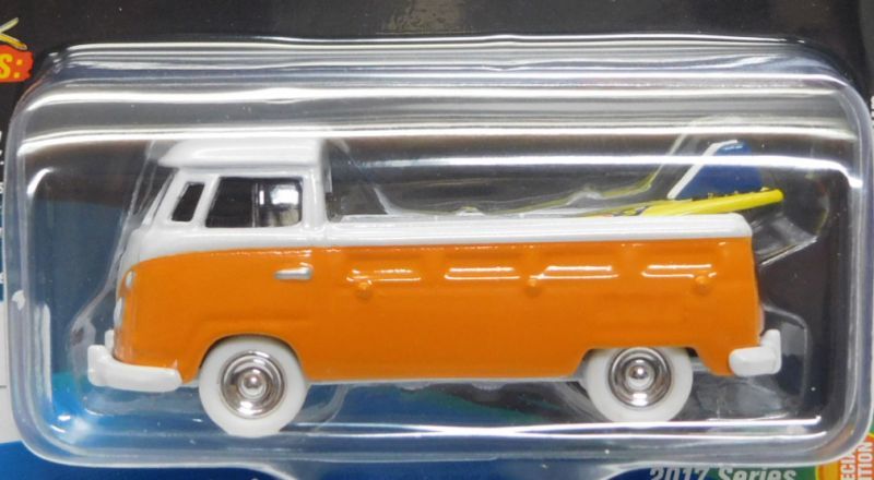 画像: 2017 JOHNNY LIGHTNING - "MIJO EXCLUSIVE" 【"SURF RODS" 1962 VW TYPE II PICKUP】 ORANGE-WHITE/RR (WHITE LIGHTNING)