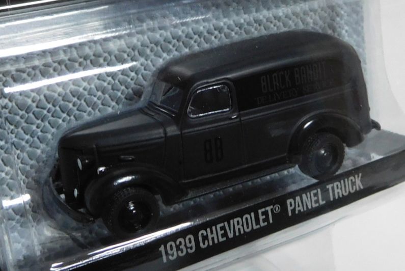 画像: 2017 GREENLIGHT BLACK BANDIT SERIES18 【1939 CHEVROLET PANEL TRUCK】 FLAT BLACK/RR