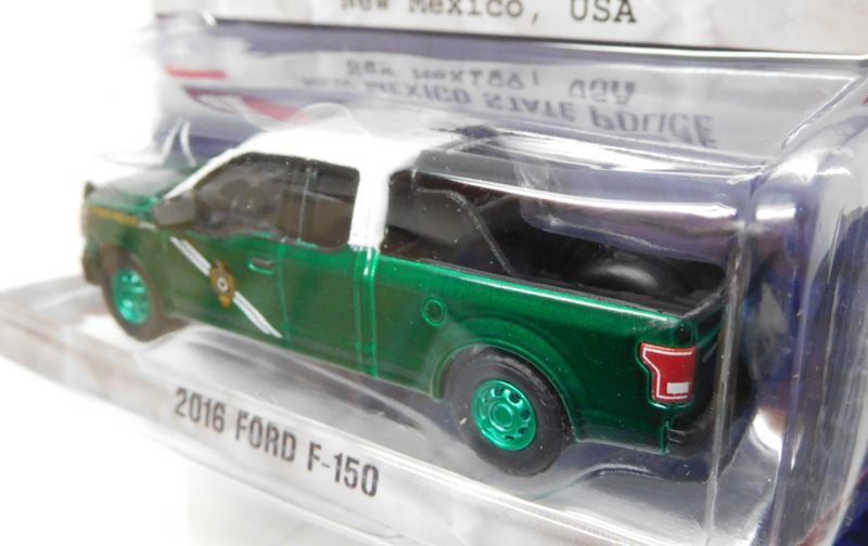 画像: 2017 GREENLIGHT HOT PURSUIT S24 【2016 FORD F-150】 BLACK-WHITE/RR (NEW MEXICO STATE POLICE)(GREEN MACHINE)