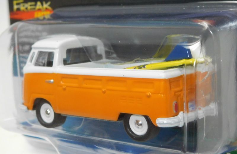 画像: 2017 JOHNNY LIGHTNING - "MIJO EXCLUSIVE" 【"SURF RODS" 1962 VW TYPE II PICKUP】 ORANGE-WHITE/RR (2400個限定)