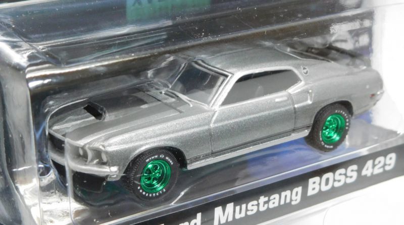 画像: 2017 GREENLIGHT HOLLYWOOD SERIES 18 【1969 FORD MUSTANG BOSS 429】 DK.SILVER/RR (JOHN WICK) (GREEN MACHINE)