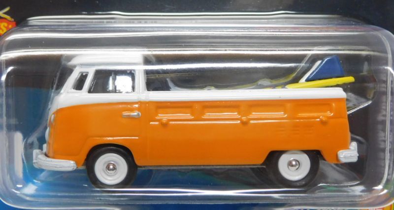 画像: 2017 JOHNNY LIGHTNING - "MIJO EXCLUSIVE" 【"SURF RODS" 1962 VW TYPE II PICKUP】 ORANGE-WHITE/RR (2400個限定)