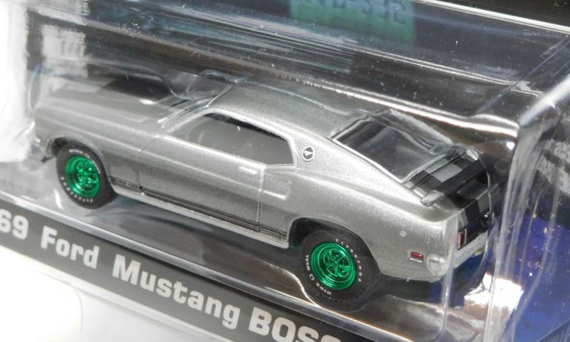 画像: 2017 GREENLIGHT HOLLYWOOD SERIES 18 【1969 FORD MUSTANG BOSS 429】 DK.SILVER/RR (JOHN WICK) (GREEN MACHINE)