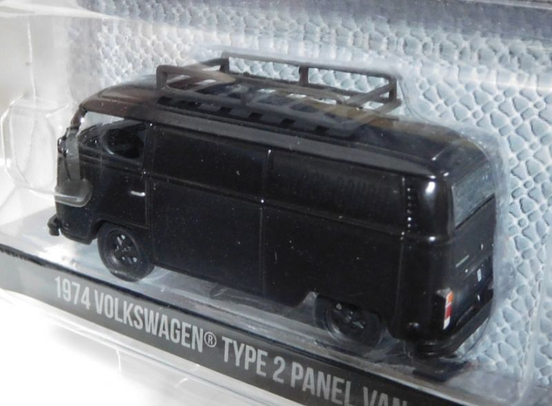 画像: 2017 GREENLIGHT BLACK BANDIT SERIES18 【1974 VOLKSWAGEN TYPE 2 PANEL VAN】 BLACK/RR