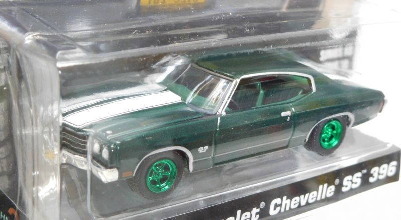 画像: 2017 GREENLIGHT HOLLYWOOD SERIES 18 【1970 CHEVROLET CHEVELLE SS 396】 DK.GREEN/RR (JOHN WICK 2) (GREEN MACHINE)