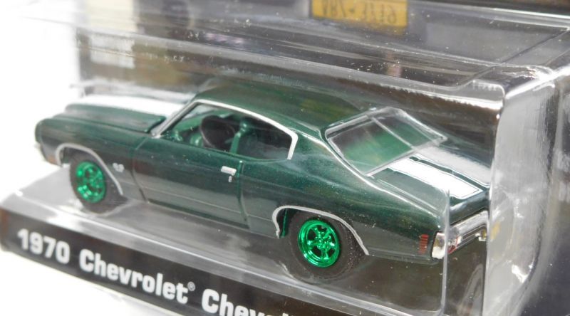 画像: 2017 GREENLIGHT HOLLYWOOD SERIES 18 【1970 CHEVROLET CHEVELLE SS 396】 DK.GREEN/RR (JOHN WICK 2) (GREEN MACHINE)