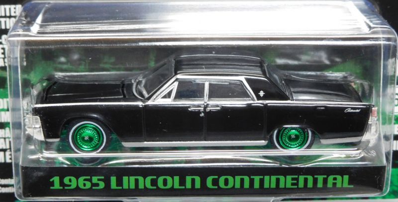 画像: 2017 GREENLIGHT HOLLYWOOD SERIES 17 【1965 LINCOLN CONTINENTAL】 BLACK/RR (MATRIX) (GREEN MACHINE)