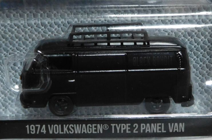 画像: 2017 GREENLIGHT BLACK BANDIT SERIES18 【1974 VOLKSWAGEN TYPE 2 PANEL VAN】 BLACK/RR