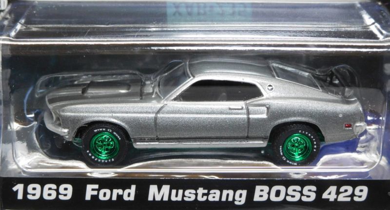 画像: 2017 GREENLIGHT HOLLYWOOD SERIES 18 【1969 FORD MUSTANG BOSS 429】 DK.SILVER/RR (JOHN WICK) (GREEN MACHINE)