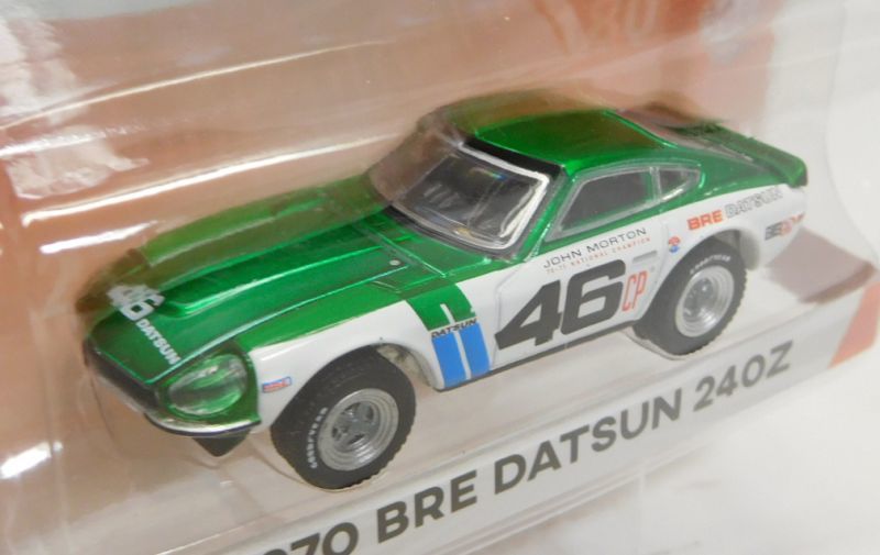 画像: 2017 GREENLIGHT TOKYO TORQUE S1 【1970 BRE DATSUN 240Z (#46)】MET.GREEN-WHITE/RR (GREEN MACHINE) 