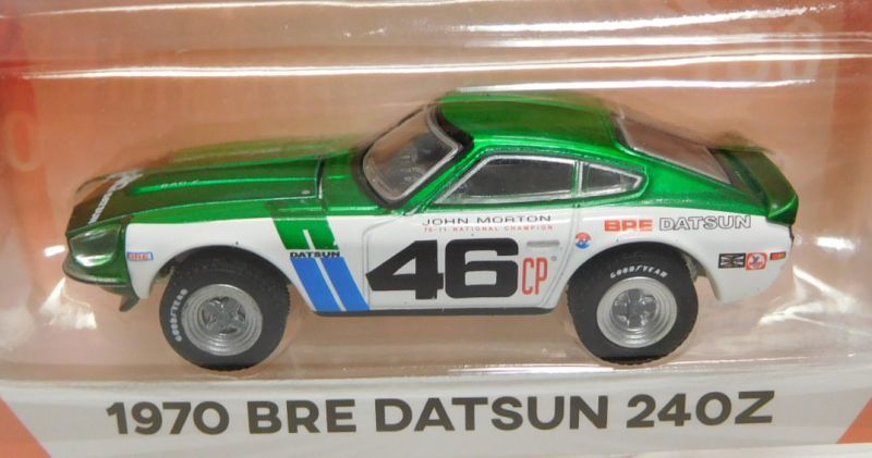 画像: 2017 GREENLIGHT TOKYO TORQUE S1 【1970 BRE DATSUN 240Z (#46)】MET.GREEN-WHITE/RR (GREEN MACHINE) 