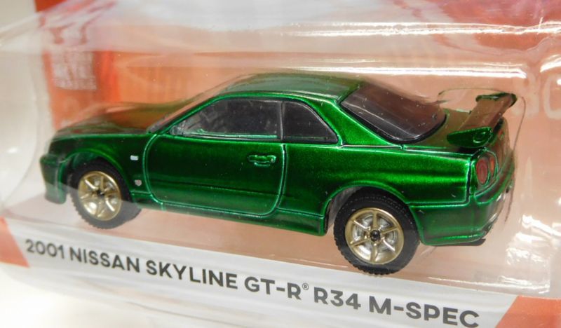 画像: 2017 GREENLIGHT TOKYO TORQUE S1 【2001 NISSAN SKYLINE GT-R R34 M-SPEC】MET.GREEN/RR (GREEN MACHINE) 