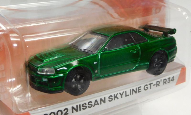 画像: 2017 GREENLIGHT TOKYO TORQUE S1 【2002 NISSAN SKYLINE GT-R R34】MET.GREEN/RR (GREEN MACHINE) 