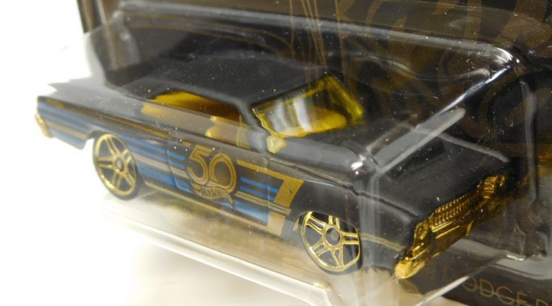 画像: 2018 HW 50th BLACK AND GOLD SERIES 【'68 DODGE DART】 FLAT BLACK/PR5