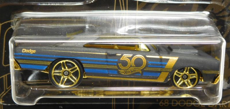 画像: 2018 HW 50th BLACK AND GOLD SERIES 【'68 DODGE DART】 FLAT BLACK/PR5