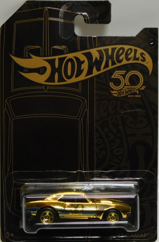 画像: 2018 HW 50th BLACK AND GOLD SERIES 【6種セット+ CHASE('67 CAMARO)】 '65 FORD RANCHERO/'64 IMPALA/'68 DODGE DART/RODGER DODGER/BONE SHAKER/TWIN MILL(予約不可）