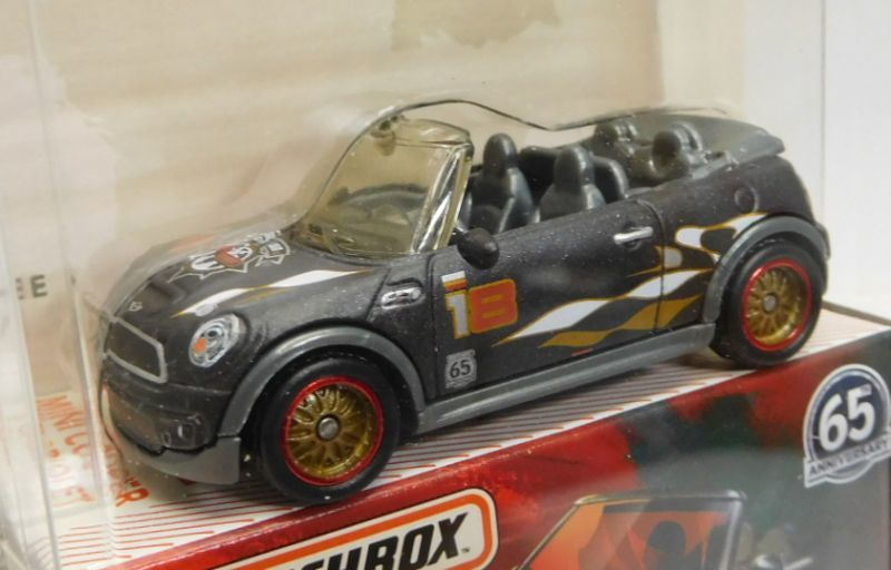 画像: 2018 MATCHBOX GLOBE TRAVELERS 【MINI COOPER S CABRIOLET】 FLAT GRAY/RR(予約不可）