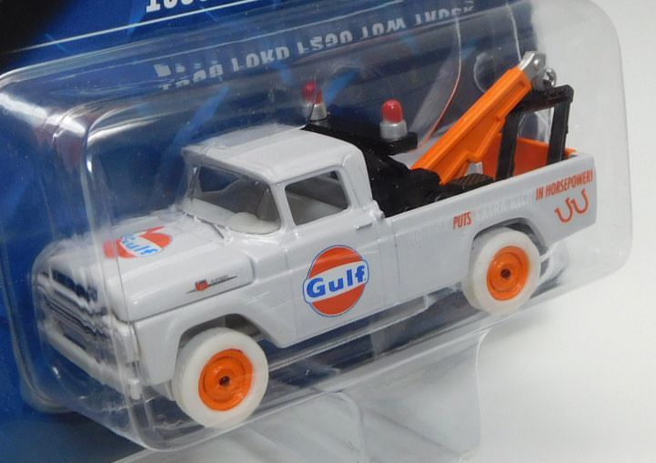 画像: 2018 JOHNNY LIGHTNING - "MIJO EXCLUSIVE" 【"GULF" 1959 FORD F250 TOW TRUCK】 WHITE/RR (WHITE LIGHTNING)