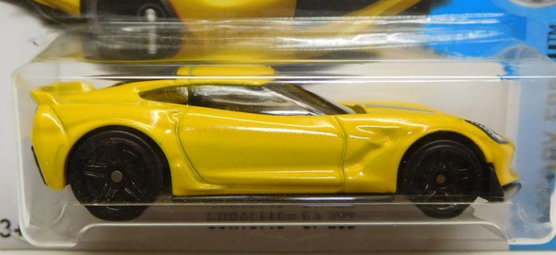 画像: 【CORVETTE C7 Z06】 YELLOW/PR5 (NEW CAST)(インターナショナル・ショートカード）