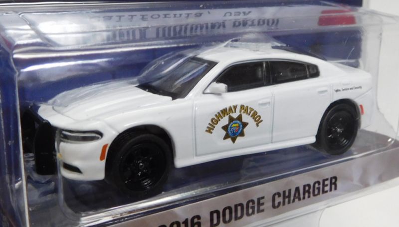 画像: 2018 GREENLIGHT HOT PURSUIT S25 【2016 DODGE CHARGER】 WHITE/RR (CALIFORNIA HIGHWAY PATROL)