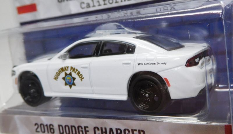 画像: 2018 GREENLIGHT HOT PURSUIT S25 【2016 DODGE CHARGER】 WHITE/RR (CALIFORNIA HIGHWAY PATROL)