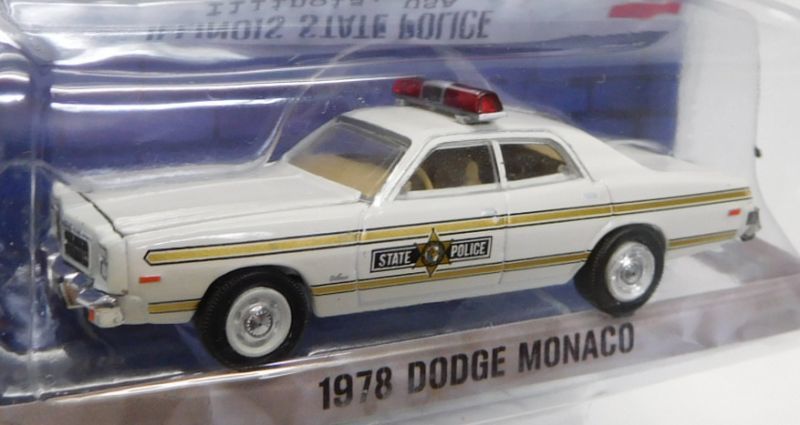 画像: 2018 GREENLIGHT HOT PURSUIT S25 【1978 DODGE MONACO】 CREAM/RR (ILLINOIS STATE POLICE)