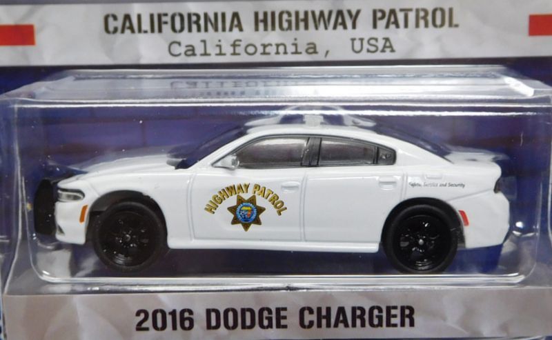 画像: 2018 GREENLIGHT HOT PURSUIT S25 【2016 DODGE CHARGER】 WHITE/RR (CALIFORNIA HIGHWAY PATROL)