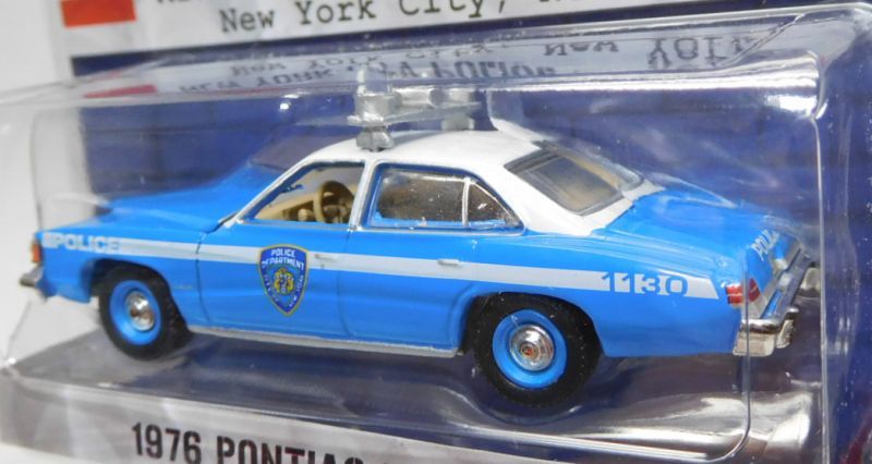 画像: 2018 GREENLIGHT HOT PURSUIT S25 【1976 PONTIAC LE MANS】 BLUE/RR (NEW YORK CITY POLICE DEPARTMENT)