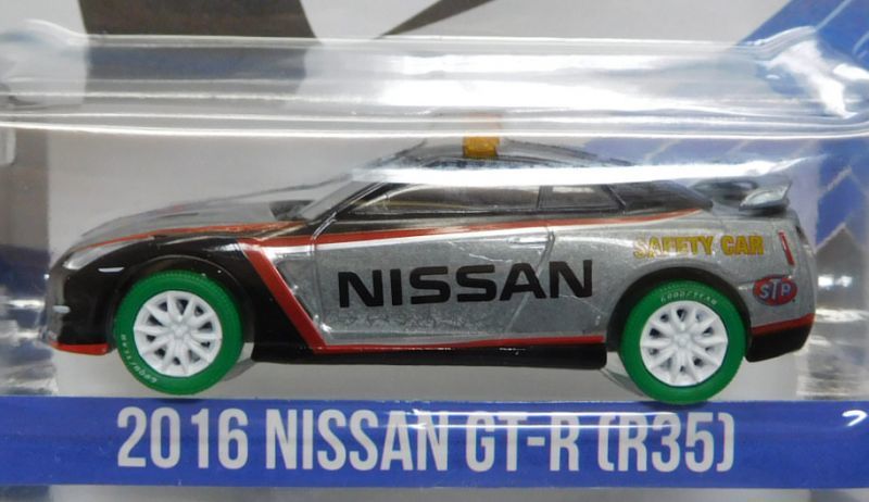 画像: 2018 GREENLIGHT MIJO EXCLUSIVE 【"STP" 2016 NISSAN GT-R (R35) SAFETY CAR】 ZAMAC/RR (GREEN MACHINE)