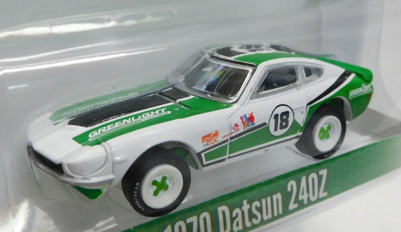 画像: 2018 GREENLIGHT TRADE SHOW EXCLUSIVE 【1970 DATSUN 240Z】 WHITE-GREEN/RR(GREEN MACHINE)