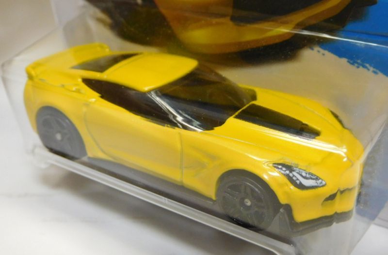 画像: 【CORVETTE C7 Z06】 YELLOW/PR5 (NEW CAST)(インターナショナル・ショートカード）