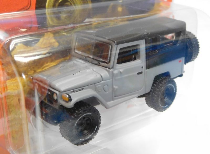 画像: 2017 JOHNNY LIGHTNING - CLASSIC GOLD COLLECTION "MIJO EXCLUSIVE" 【1980 TOYOTA LAND CRUISER】 FLAT GRAY-BLACK/RR