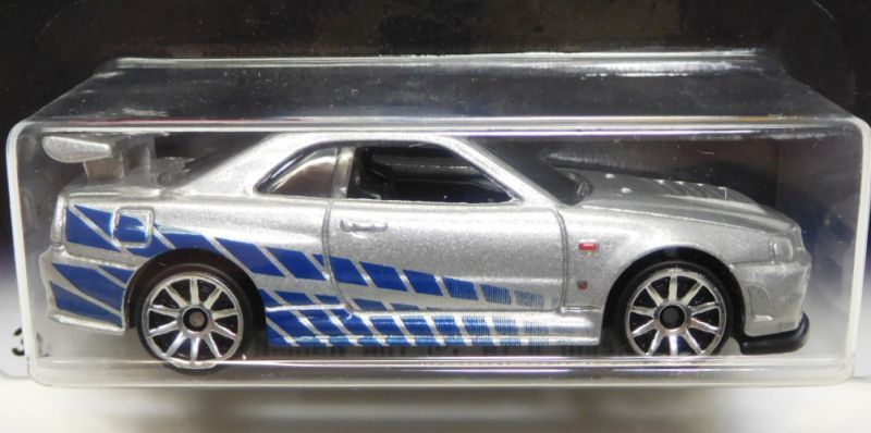 画像: 2017 WALMART EXCLUSIVE HW FAST & FURIOUS （ワイルドスピード）【NISSAN SKYLINE GT-RB(R34)】SILVER/10SP