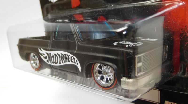 画像: MAD WHEELS (マッドホイール） 【'83 CHEVY SILVERADO with MONOEYEシャーシ(カスタム完成品）】 FLAT BLACK(WHITE TAMPO)/RR （送料サービス適用外） 