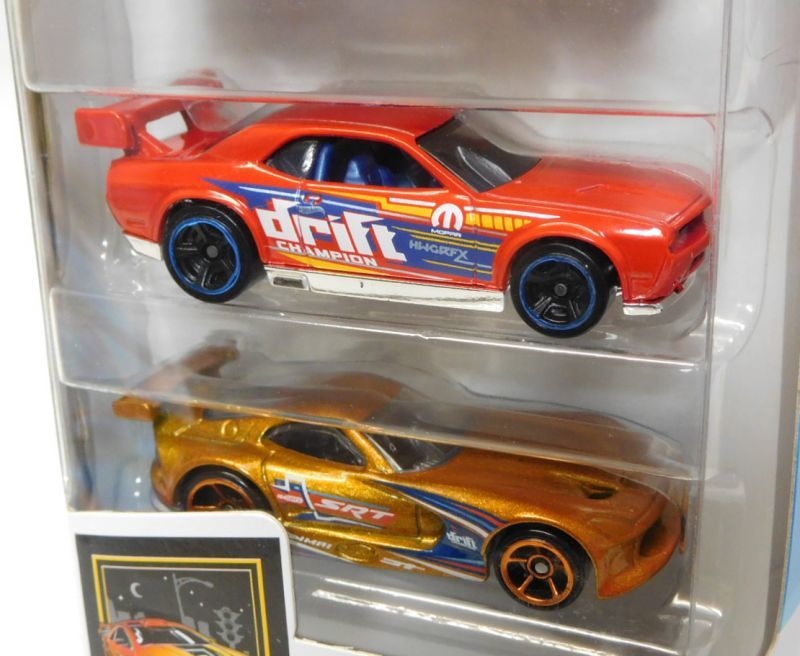 画像: 2018 5PACK 【NIGHT BURNERZ】Nissan Z (2006) / 2008 Lancer Evolution / '85 Honda CR-X / Dodge Challenger Drift Car / SRT Viper GTS-R 