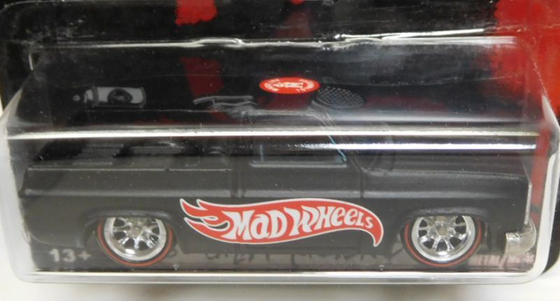 画像: MAD WHEELS (マッドホイール） 【'83 CHEVY SILVERADO with MONOEYEシャーシ(カスタム完成品）】 FLAT BLACK(RED TAMPO)/RR （送料サービス適用外） 