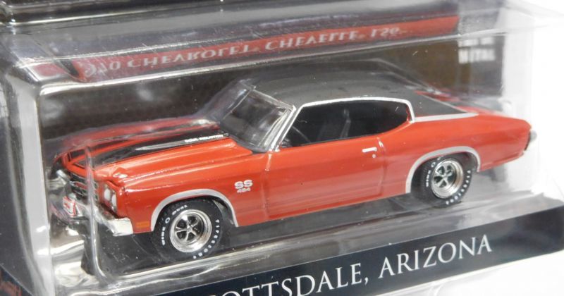 画像: 2018 GREENLIGHT BARRETT JACKSON S2【1970 CHEVROLET CHEVELLE LS6】 DK.RED/RR 